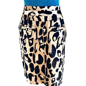 Diane von Furstenberg Stretch Silk Satin Cargo Pencil Skirt
